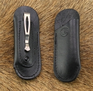 Leather ClipCase Black